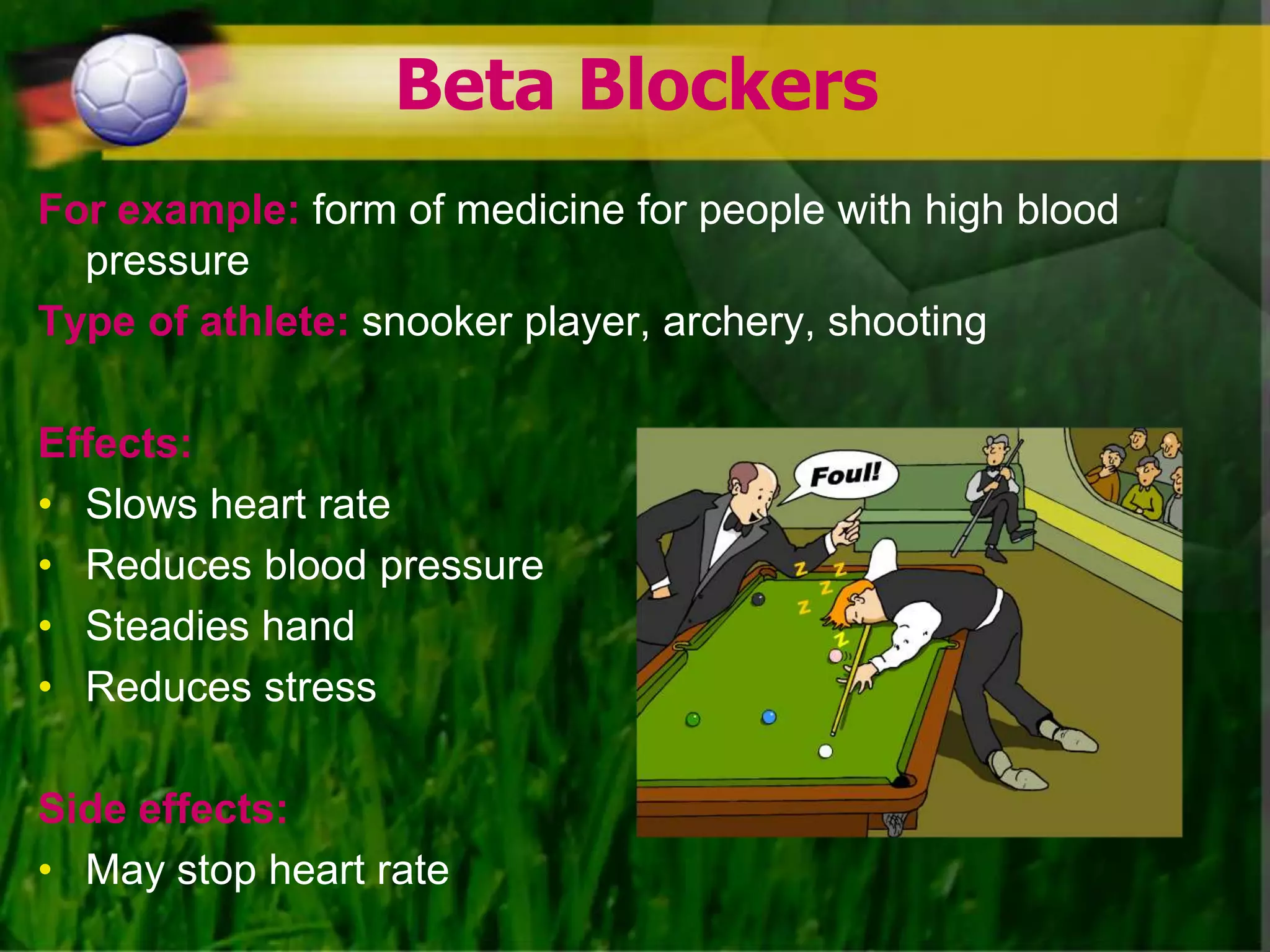 1.2.1 Lesson 4 - drugs part 2