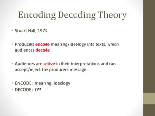 Audience reception thery | PPTX