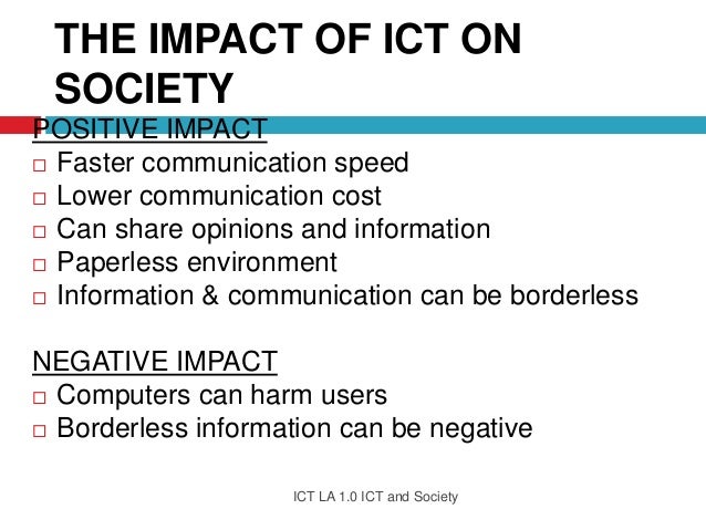 impact of computer on society