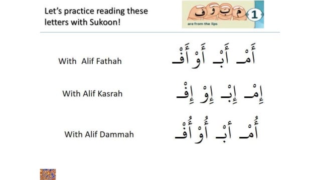 quranic alphabet