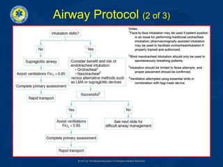Airway Protocol (2 of 3)
 