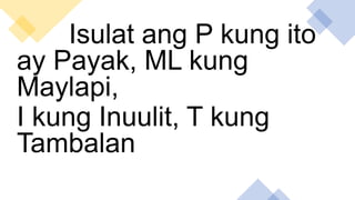 Kayarian ng Pangngalan | PPTX