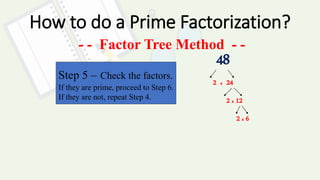 PRIME AND COMPOSTITE NUMBERS | PPT