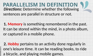 LESSON 4.5 PARALLELISM Lesson in Grade 9.pptx