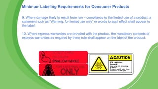 Comprehensive Guide to Food Labeling and Packaging Requirements under ...