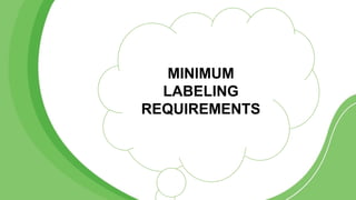 Comprehensive Guide to Food Labeling and Packaging Requirements under ...