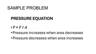 SAMPLE PROBLEM
 