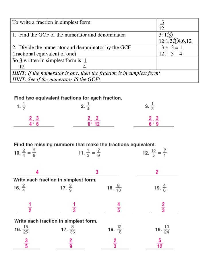 Lesson 4 5 Equivalent Fractions