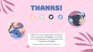 CREDITS: This presentation template
was created by Slidesgo, including
icons by Flaticon and infographics &
images by Freepik
thanks!
Please keep this slide for attribution
 