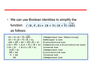 Lesson 4 - Boolean Algebra.pdfvvdfvdvbdbdbd | PDF