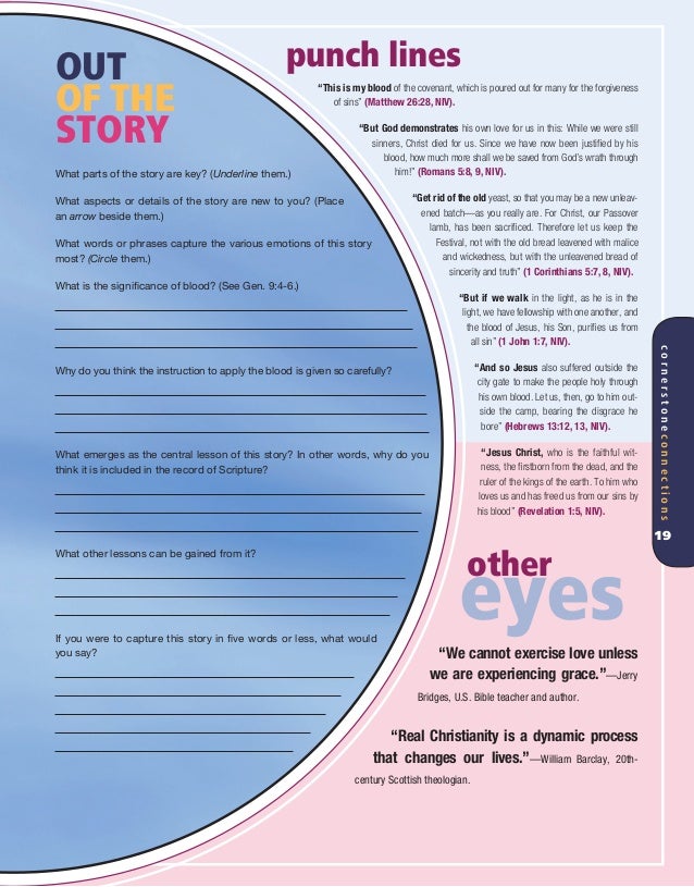 Lesson 4 Cornerstone Connections Sabbath School Second Quarter
