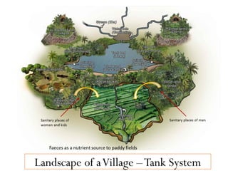 Landscape of aVillage –Tank System
 