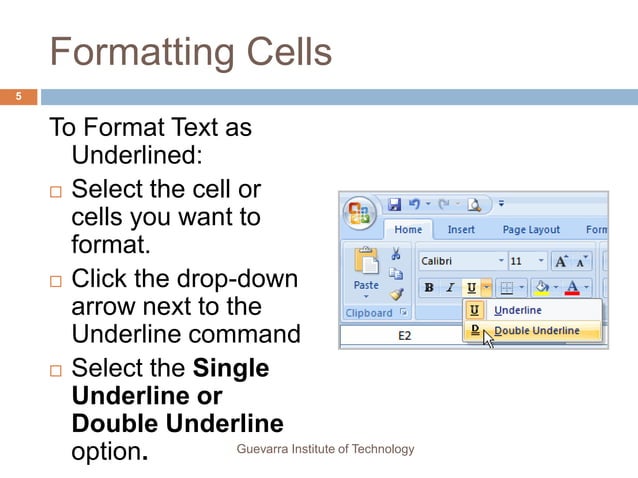 Lesson4 formatting text | PPT
