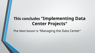 Comprehensive Guide to Implementing Data Center Projects Successfully ...