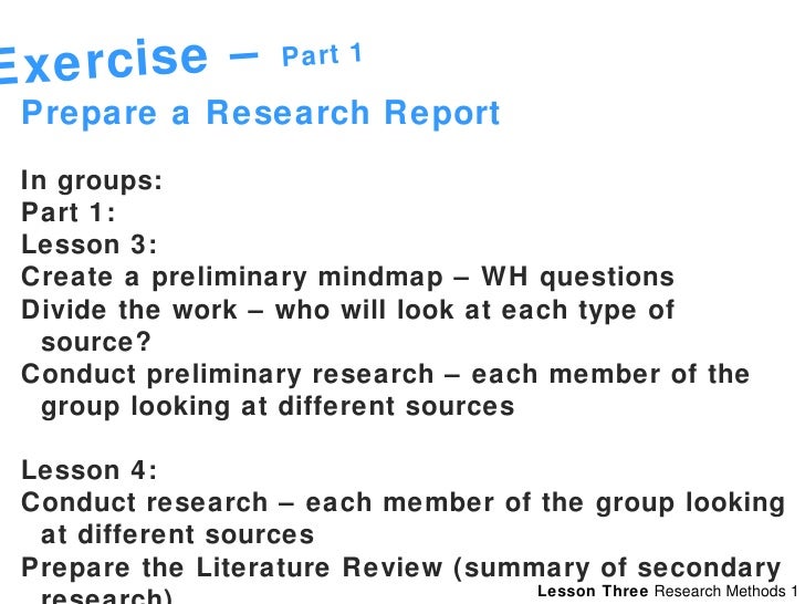 Conduct secondary research dissertation