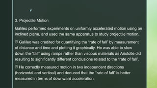 Comparative Analysis of Aristotelian and Galilean Theories on Motion ...