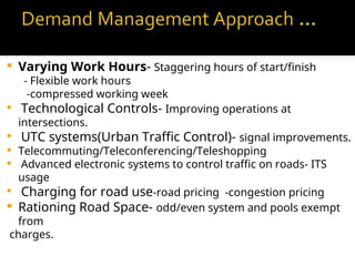 Comprehensive Transport Planning and Travel Demand Forecasting for ...