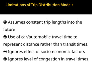 Comprehensive Transport Planning and Travel Demand Forecasting for ...
