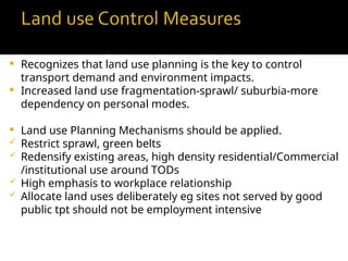 Comprehensive Transport Planning and Travel Demand Forecasting for ...