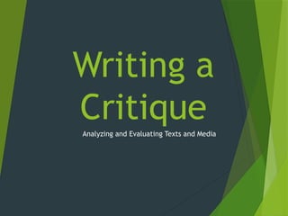 LESSON4 (2) writing a reaction paper and critique | PPTX