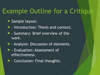 LESSON4 (2) writing a reaction paper and critique | PPTX