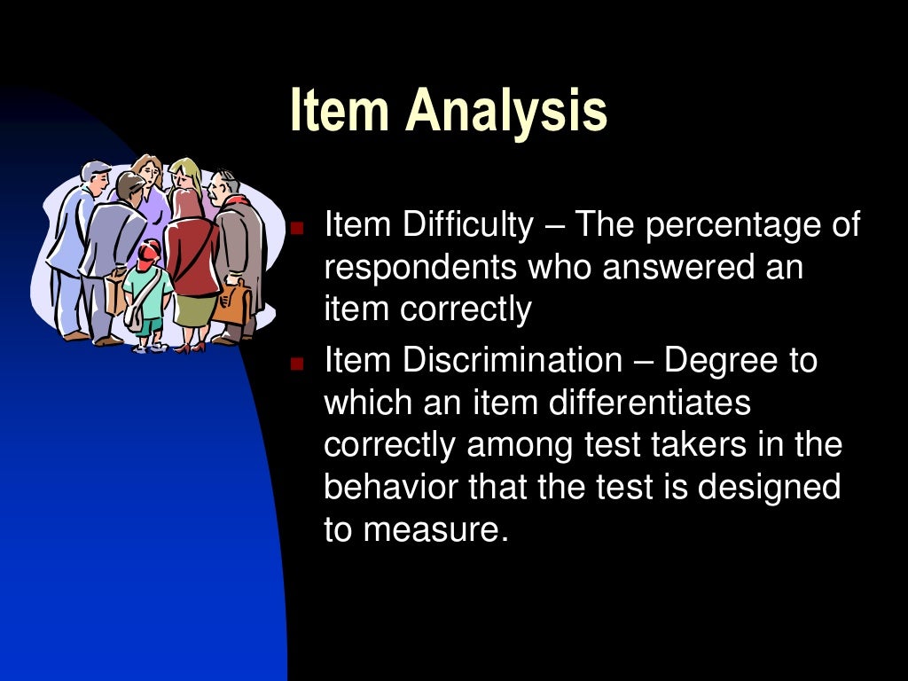 Lesson 4 analysis of test results