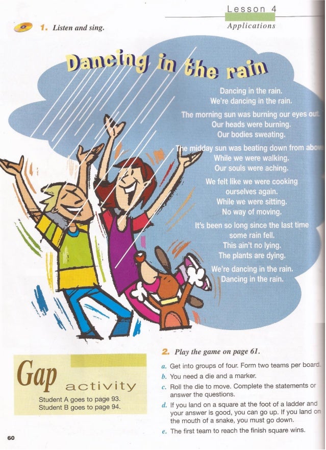 Lesson 4 Applications Dancing In The Rain Lesson 4 Applications Dancing In The Rain