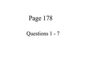 Page178

Questions1­7
 
