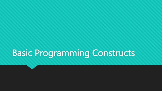 Lesson 4 Basic Programming Constructs.pptx