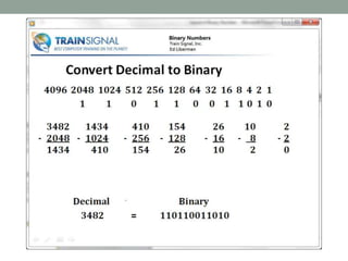 Lesson 4 binary number | PPTX