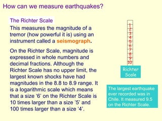 What is the largest earthquake ever recorded on the richter scale