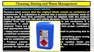 Agri-Crop Production: Lesson 4 occupational safety and health | PDF