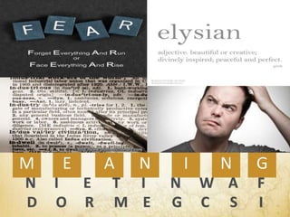 N I E T I N W A F
D O R M E G C S I
NAEM I N G
 