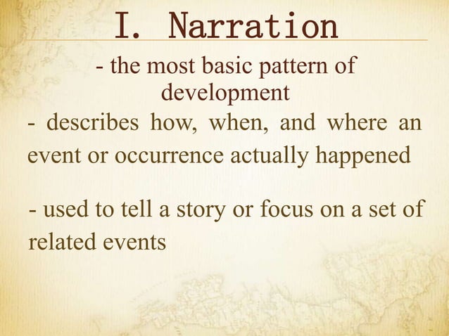 Lesson 4 Patterns of Development in Writing | PPTX