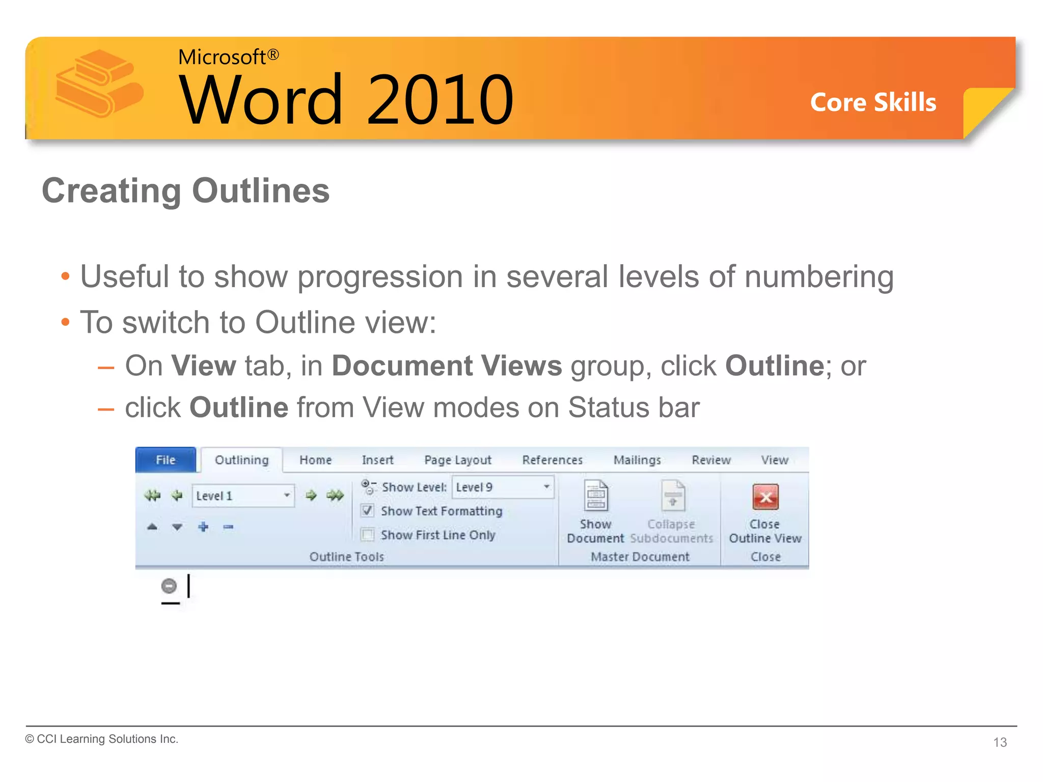 Word Lesson 4 PowerPoint | PPTX