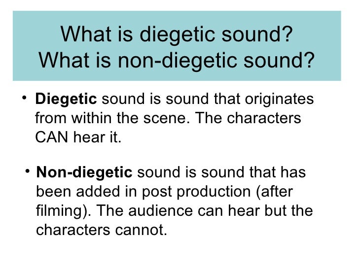 Lesson 4 sound in tv drama