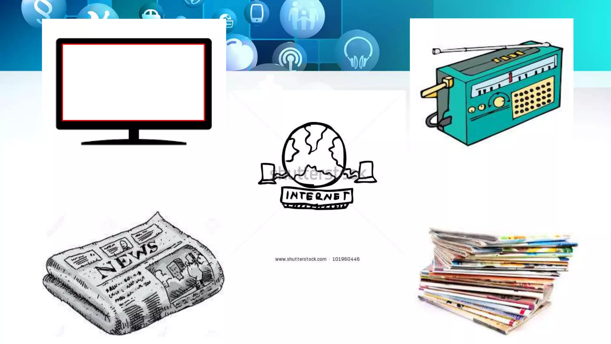 4 types of media PPT