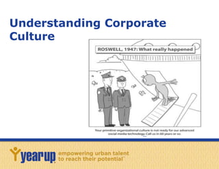 Understanding Corporate 
Culture 
 