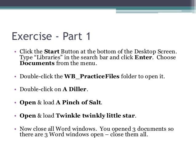 microsoft office word 2007 lesson 5 microsoft office exercise