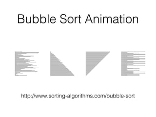 Bubble Sort Animation
http://www.sorting-algorithms.com/bubble-sort
 