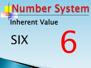 Inherent Value
SIX
 
