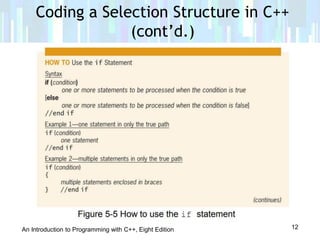Lesson 5 .1 selection structure | PPT | Free Download
