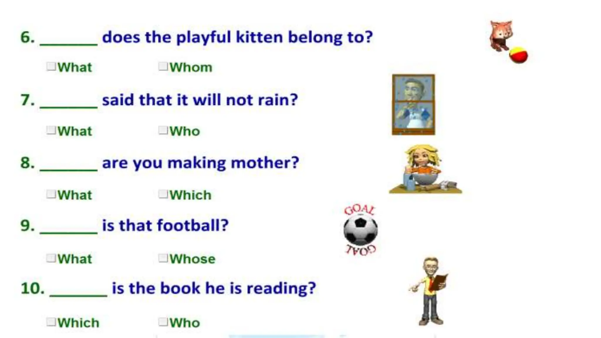 lesson5-211118061409 INTERROGATIVE PRONOUNS