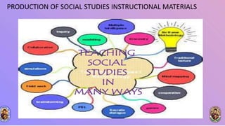 PRODUCTION OF SOCIAL STUDIES INSTRUCTIONAL MATERIALS
 