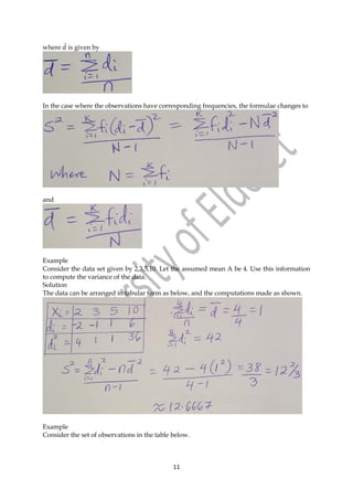 Sample Statistical Computations Example Lesson 5.pdf ....probability and statistics | PDF