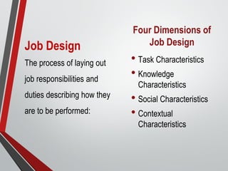 Job Design Pdf Comprehensive Guide to Work Schedules and Job Design in Management | PDF
