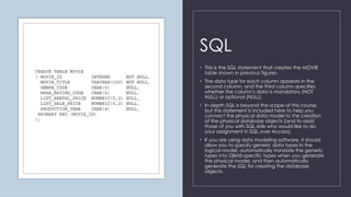 Data Types and Physical Data Models MS Access | PPTX