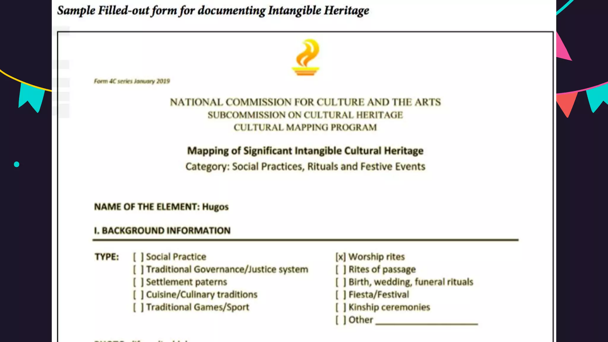 Lesson 5 intangible art forms