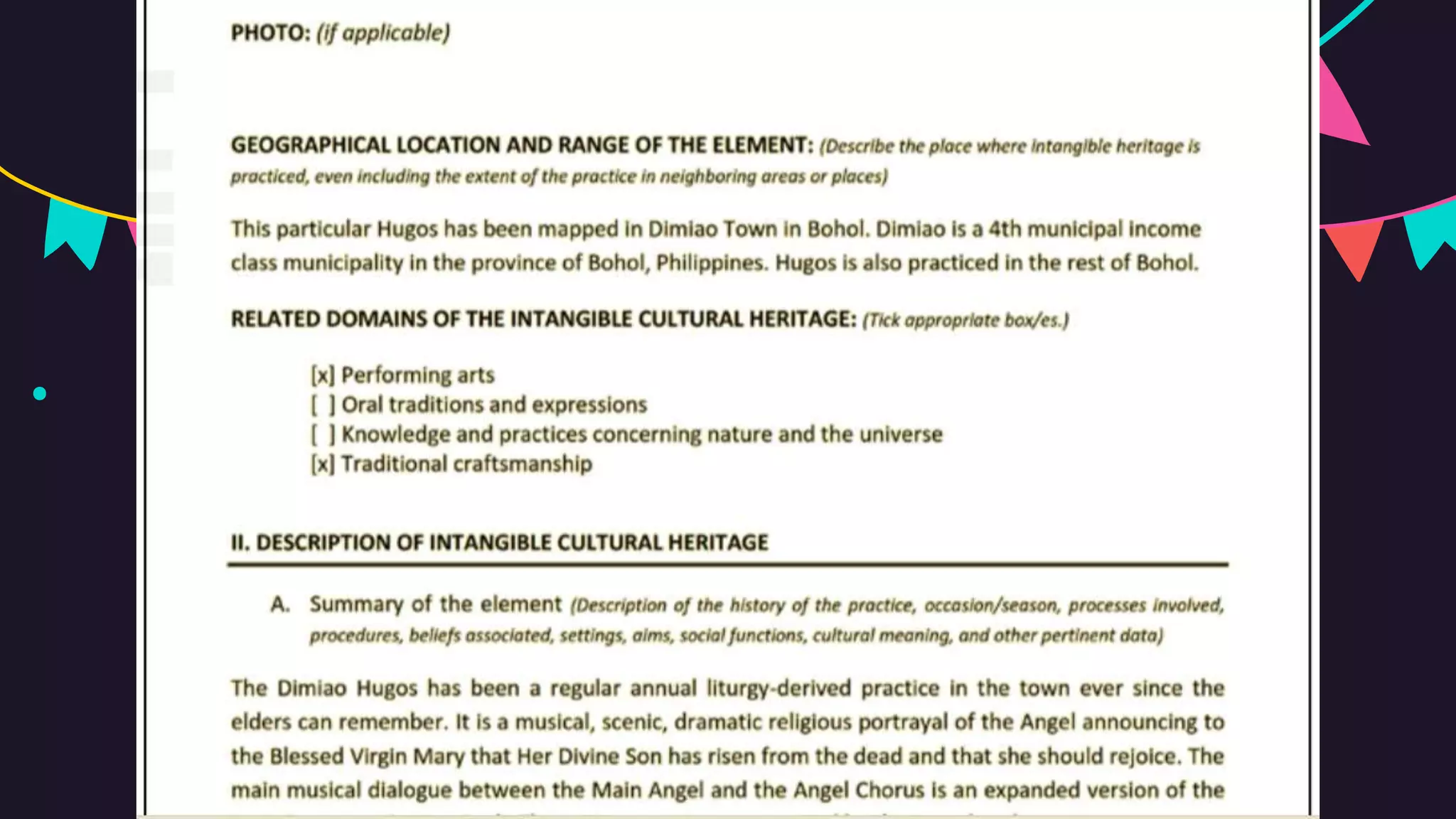 Lesson 5 intangible art forms
