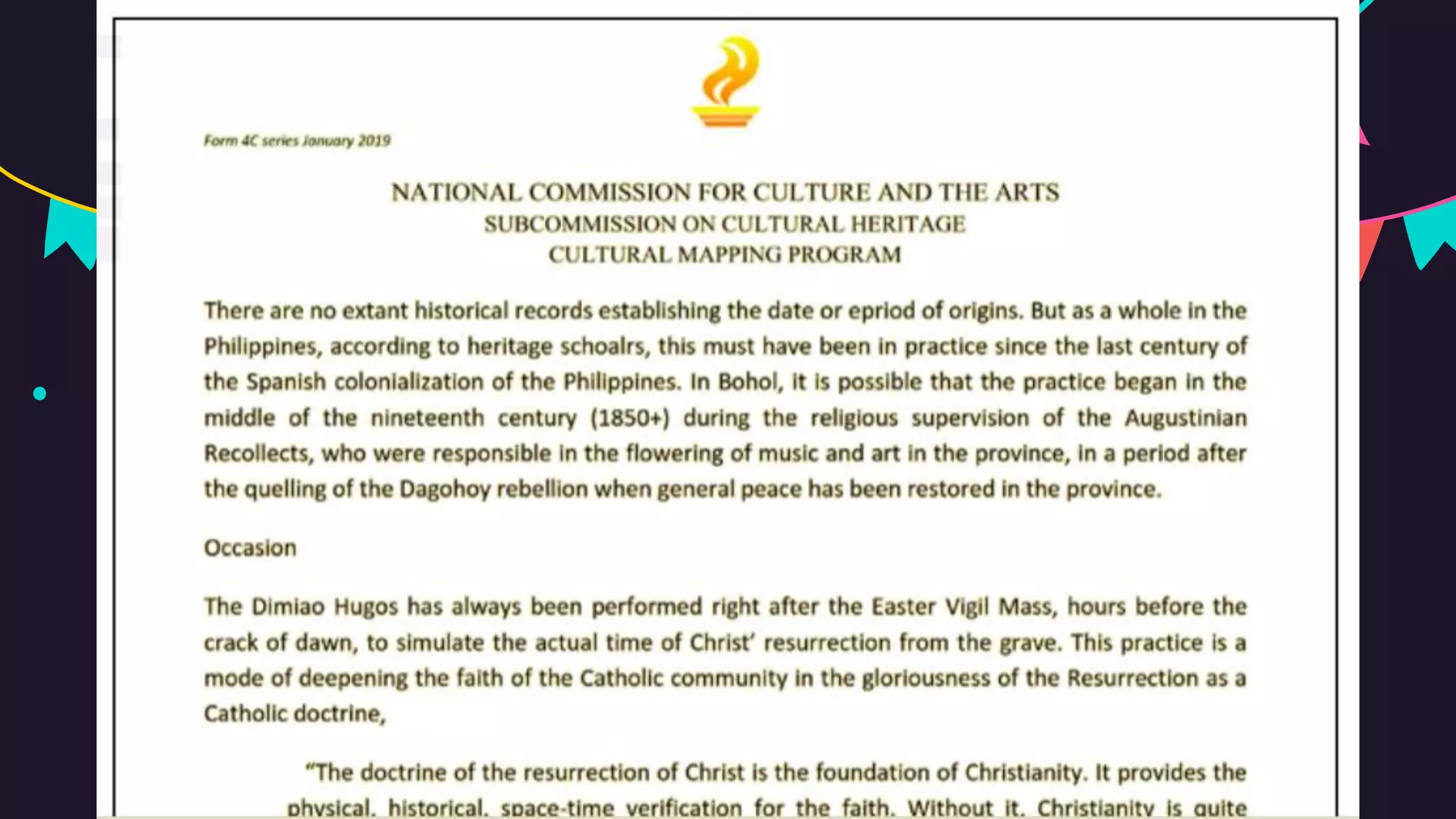 Lesson 5 intangible art forms